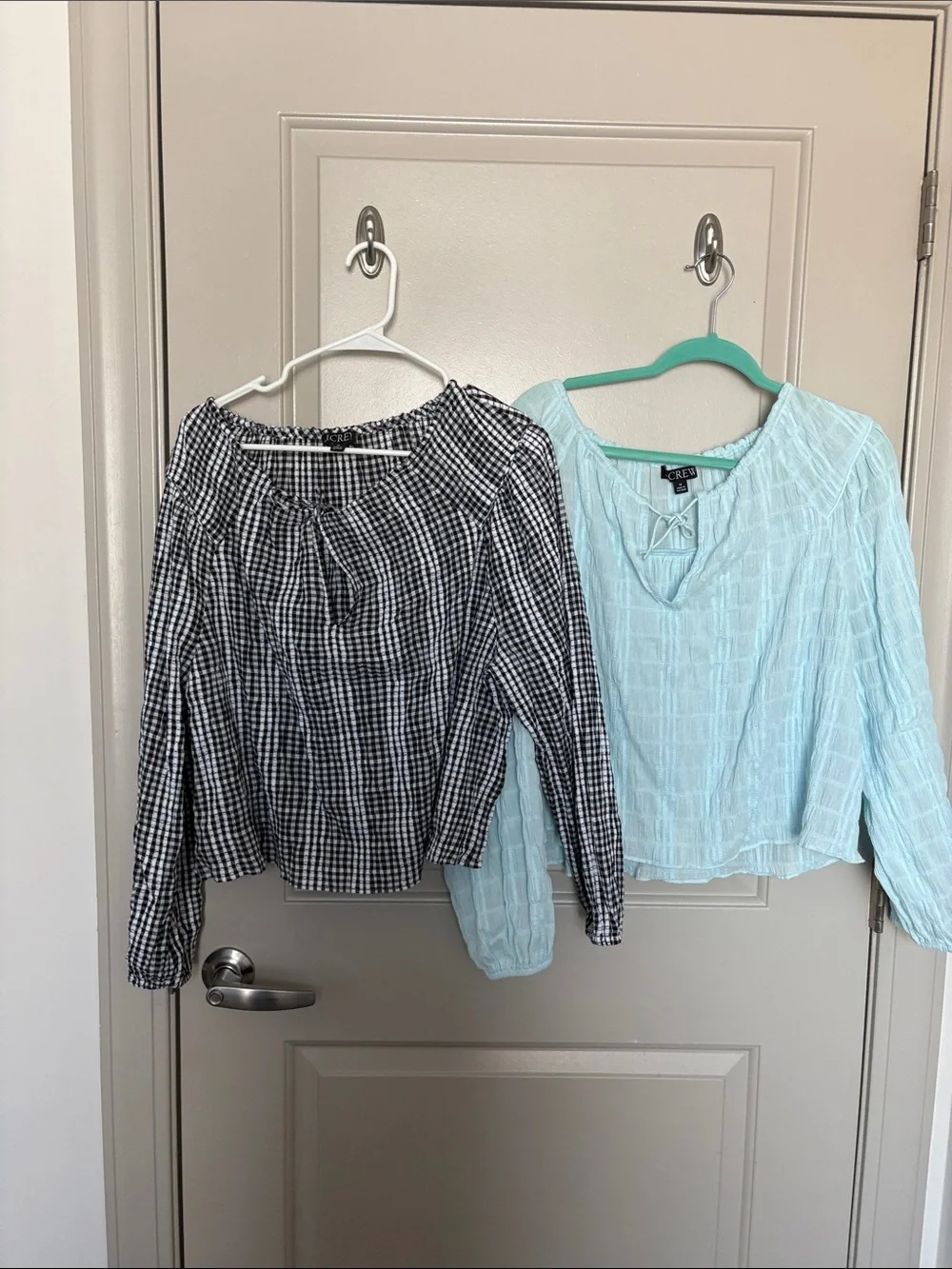 Set of two J.Crew size M blouses
